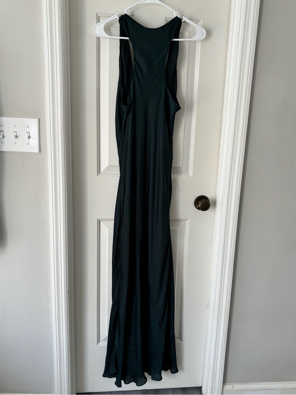Banana Republic Emerald Green Slip Maxi Dress - Picture 6 of 8